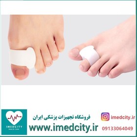 تصویر لا انگشتی ثابت سیلیکونی10700طب و صنعت-Teb&sanat Silicone Toe Separator 10700 Teb&sanat