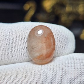 تصویر نگین سنگ طبیعی در مویی معدنی کد : 36238 