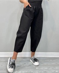 تصویر شلوار اسلش مام استایل خط اتو 