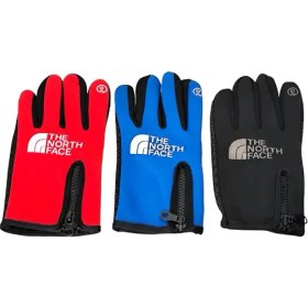 تصویر دستکش طرح نورث فیس 