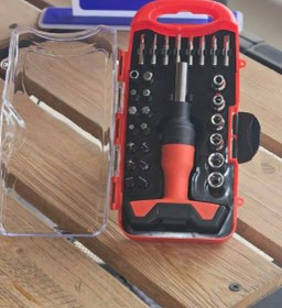 تصویر پیچ گوشتی 28 کاره 28-function screwdriver