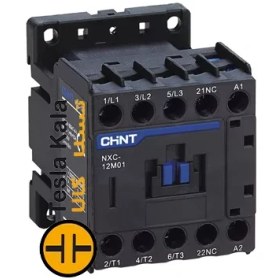 تصویر مینی کنتاکتور 9 آمپر چینت مدل NXC-09M10 NXC-09M10 model 9 amp contactor chint