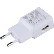 تصویر کلگی فست شارژ اورجینال سامسونگ S10 2A 10W - سفید Samsung S10 Fast original wall charger 10W