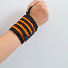 تصویر مچ بند بدنسازی مدل wrist support بسته 2 عددی mb-78 