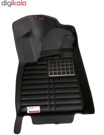 تصویر کفپوش سه بعدی خودرو اس‌ای‌سی‌جی مدل CBN مناسب برای لکسوس RX350 