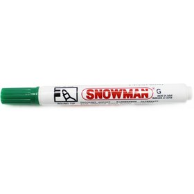 تصویر ماژیک کوچک Snowman سبز 
