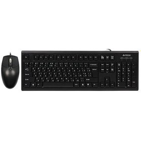 تصویر کیبورد و ماوس ای فورتک ا A4Tech KR-8572 PS/2 Keyboard and Mouse A4Tech KR-8572 PS/2 Keyboard and Mouse