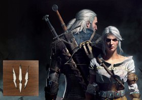 تصویر زیرلیوانی بازی the witcher 