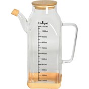 تصویر ظرف روغن یونیک کد UN-2038 ظرفیت ۱۱۰۰ میل درب بامبو 