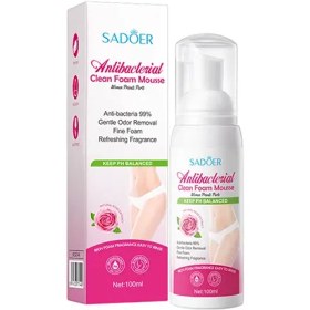 تصویر فوم بهداشتی بانوان ضد قارچ و باکتری گل رز سادور SADOER C Foam Mousse