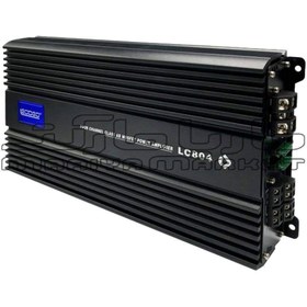 تصویر آمپلی فایر لئودئو مدل LC-804 ا Leodeo LC-804 Car Amplifier Leodeo LC-804 Car Amplifier