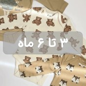 تصویر بادی آستین دار 3 تا 6 ماه C&A 