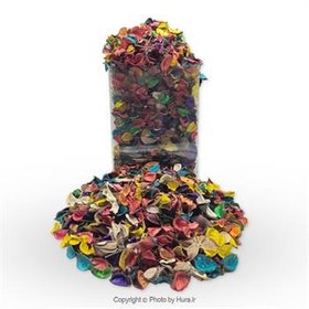 تصویر گل خشک رنگی چند رنگ 1 کیلویی 