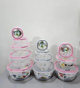 تصویر ظروف نگهدارنده غذا برند پارلا - 4تکه 