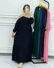 تصویر پیراهن ساحلی آیدا ساده 298 