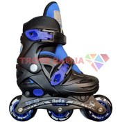 تصویر اسکیت کبالت با کلاه و لوازم اصلی مشکی 