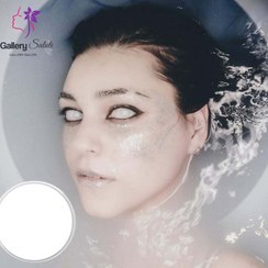 تصویر لنز فانتزی سفید شماره AY-03-01 