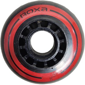 تصویر چرخ اسکیت روکسا پک 8 عددی قرمز | 72 میلی متر 