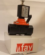 تصویر شیر برقی "1/2 1 اینچ فای FAY Soneloid valve 1 1/2 "