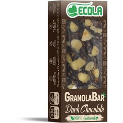 تصویر گرانولا بار شکلات تلخ اکولا 