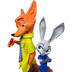 تصویر فیگور Nick و Judy انیمیشن زوتوپیا 