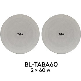 تصویر بلندگو سقفی بلوتوثی (جفت) تابا الکترونیک - مدل bl-taba 60w 