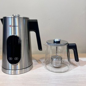 تصویر چای ساز مباشی مدل MEBASHI ME-TM303 MEBASHI TEA MAKER ME-TM303