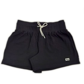 تصویر شورت ورزشی زنانه فیلا Fila Sport Short 02 مشکی 