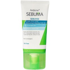 تصویر کرم ژل آردن سبوما مرطوب کننده و ترمیم کننده پوست چرب 40 میل Sebuvise Moisturizing And Repairing Cream Gel 40ml