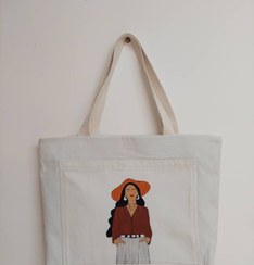 تصویر کیف پارچه ای رودوشی 