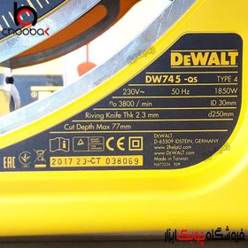 تصویر اره میزی دیوالت 1850 وات مدل DW745 DW745 DEWALT