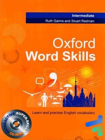 تصویر آکسفورد ورد اسکیلز اینترمدیت ویرایش اول Oxford word skills intermediate First edition