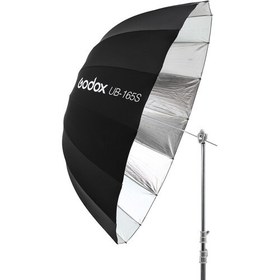 تصویر چتر پارابولیک مدل Godox Parabolic UB-165S داخل نقره ای ۱65 سانتیمتری 