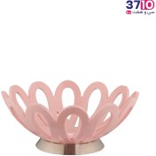 تصویر سبد میوه کوچک لیمون پایه استیل 