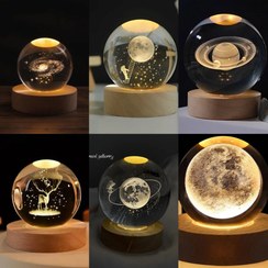 تصویر گوی کریستال اصلی کلید دار 