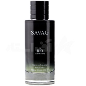 تصویر ادکلن مردانه ریو کالکشن مدل ساواج (Rio Collection Savag) حجم 100 میلی لیتر Men's Eau de Parfum Rio Collection model Rio Savag 100 ml