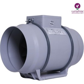 تصویر فن بين كانالی دمنده 15 سانت مدل VLN-15C2S Damande Inline Fan Linevent Model