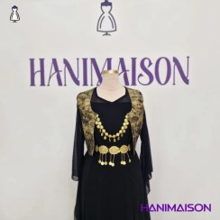 تصویر لباس کردی سورانی و جلیقه رز هانی 