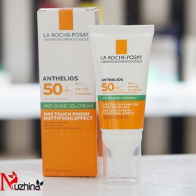 تصویر ضد آفتاب مخصوص پوست چرب و جوش دار بدون رنگ برند لاروش La Roche-Posay Anthelios