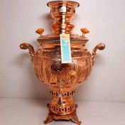 تصویر سماور مسی ۴ لیتری قلم 