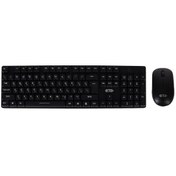 تصویر کیبورد و ماوس بیسیم دیتکس مدل DK-705 DETEX+ DK705 Wireless Keyboard and Mouse