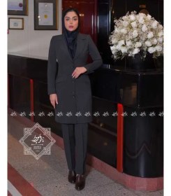 تصویر مانتو شلوار اداری الیزابت 