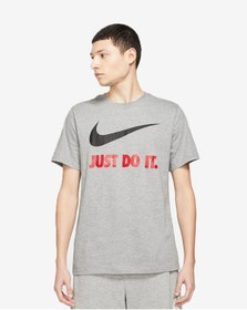 تصویر تیشرت آستین کوتاه مردانه طوسی برند nike BV0623-063-63 Unisex Gri Tshirt Bv0623