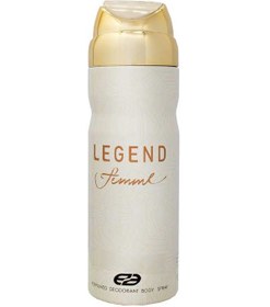 تصویر اسپری بدن زنانه عماد آرا Emadara مدل Legend Femme حجم 200ml 