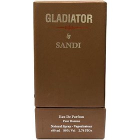 تصویر ادو پرفیوم مردانه GLADIATOR حجم 80 میل سندی Sandi Eau De Parfum Gladiator For Men 80ml