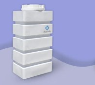 تصویر مخزن آب 230 لیتری مکعبی پلاستونیک سه لایه 