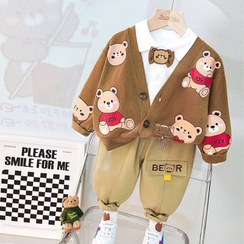 تصویر ست پاییزه چهارتکه بچگانه joy 