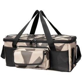 تصویر ساک پیک نیک مدل کارگو گیر - طوسی 