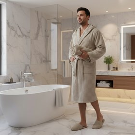 تصویر حوله تن پوش ست حوله کادویی Belinda اورجینال 