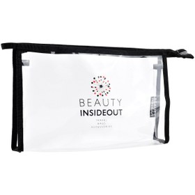 تصویر کیف لوازم آرایش قد متوسط &amp; شفاف برند Beauty InsideOut کد 1603862761 